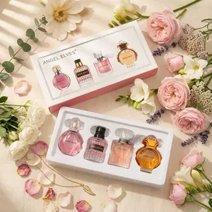 Women's Perfume Set, Long-Lasting Fragrance Gift Box with Classic Musk & Rose Scent, Ideal Gift for Wife & Girlfriend, Portable Travel Size