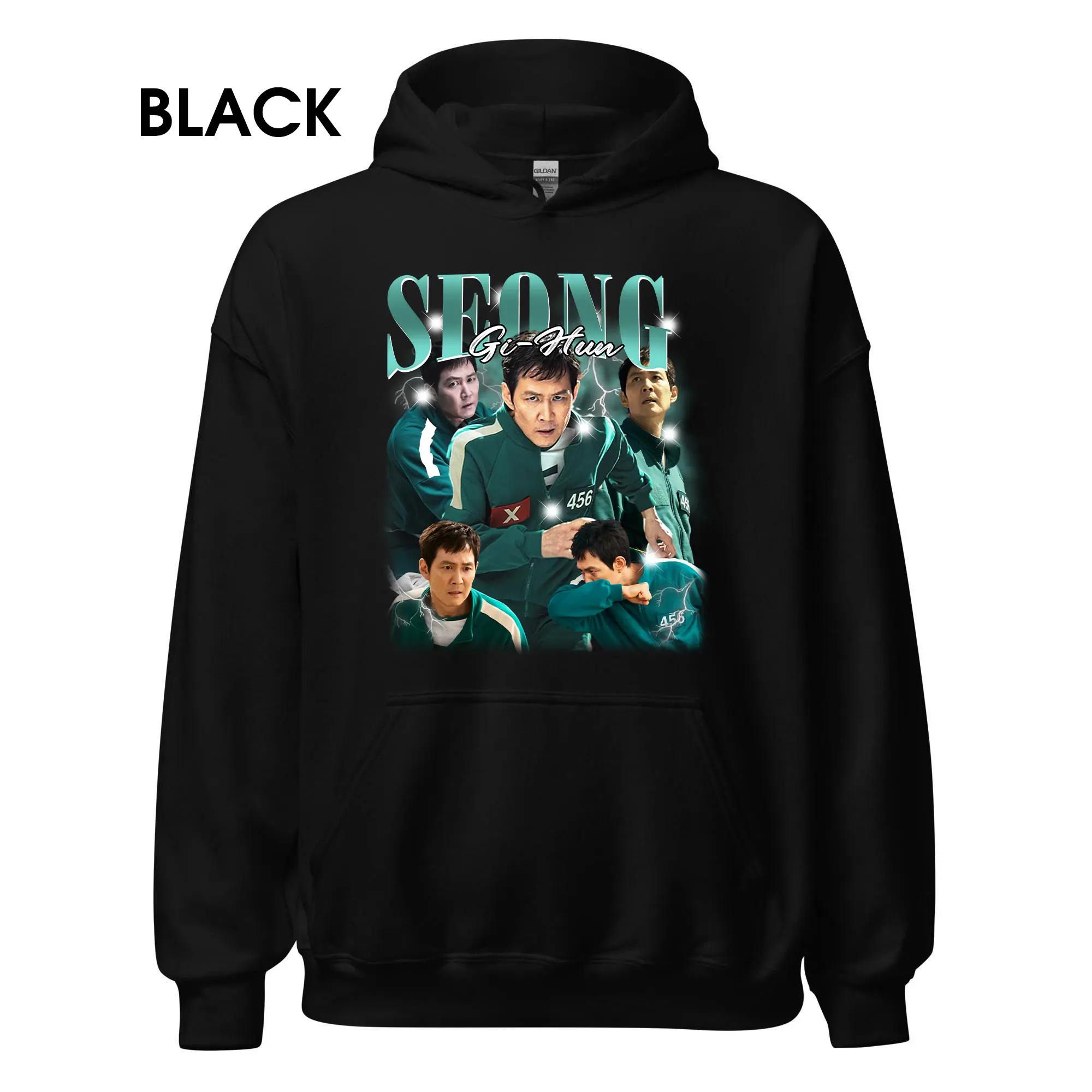 Player 456 Squid Game ss2 Hoodie, Trending Graphic Seong Gi Hun Hoodie, Vintage Squid Game ss2 Hoodies, Player 456 Hoodies, unisex Hoodie