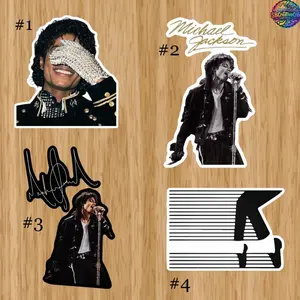 Michael Jackson Sticker or Magnet, Sticker Vinyl, WaterProof, Gift for Fan, Music POP, King of POP