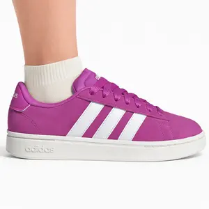 Adidas Womens Purple Grand Court Alpha, JH7231