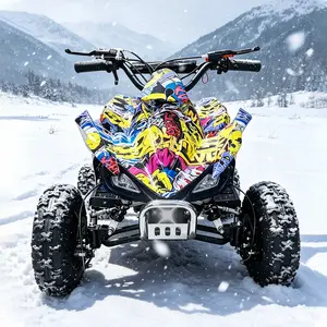Children's 1:1 Simulated Off-Road Dirt Bike Model - Yellow Version Realistic Teen Off-Road Dirtbike Toy Quad Bike Toy Truck Toy Car Four-Wheel Stable Structure Safe & Durable Perfect For Outdoor Play And Exploration Graduation Gift &Children's Day Gift