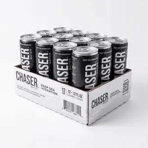 Chaser Sparkling Water - 12-Pack (12oz Cans) Chaser Sparkling Water - 12-Pack (12oz Cans)