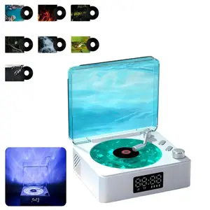 Portable Wireless Speaker with Colorful Night Light, Rechargeable Sleep Aid Speaker with 7 Soothing Sounds, Sleep Aid Speaker for Home Office, Decor