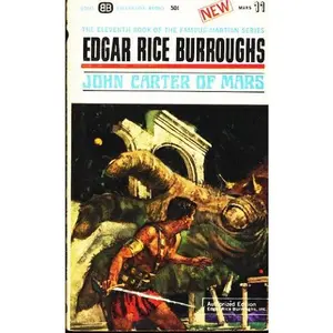 USED-John Carter of Mars by Edgar Rice Burroughs (Paperback)