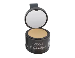 Caboki 10X Hair Powder for Hair Loss - Waterproof Formula For Root Touch Up, Thinning Hairline, Balding Crown and Thin Edges. All-Natural Ingredients.