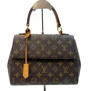 Pre-owned Louis Vuitton Vintage cluny Monogram Canvas Top Handle Shoulder Bag