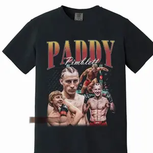 Paddy Pimblett Boxing Vintage Bootleg 90s Styles Shirt, Fashion Cotton, Full Colors, Full Sizes, For Men, For Women