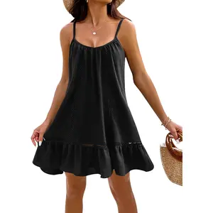 Womens Bathing Suit Cover Up Swim Beach Dresses Cover Ups Spaghetti Straps Swimsuit Coverups 2026