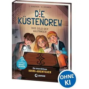 USED-Die Küstencrew (Band 1) - Das Gold der Walfänger: Interaktives Krimi-Abenteuer mit kniffligen Rätsel-Bildern - Spannender Mitmach-Krimi an der Nordsee für Kinder ab 9 Jahren by Ocke Bandixen (Hardcover)