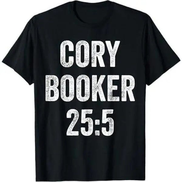 Cory Booker 25:05 Filibuster Historic Record Tribute 2025 T-Shirt