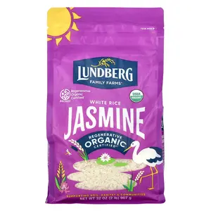 Lundberg Organic White Rice, Jasmine, 32 oz  (907 g)
