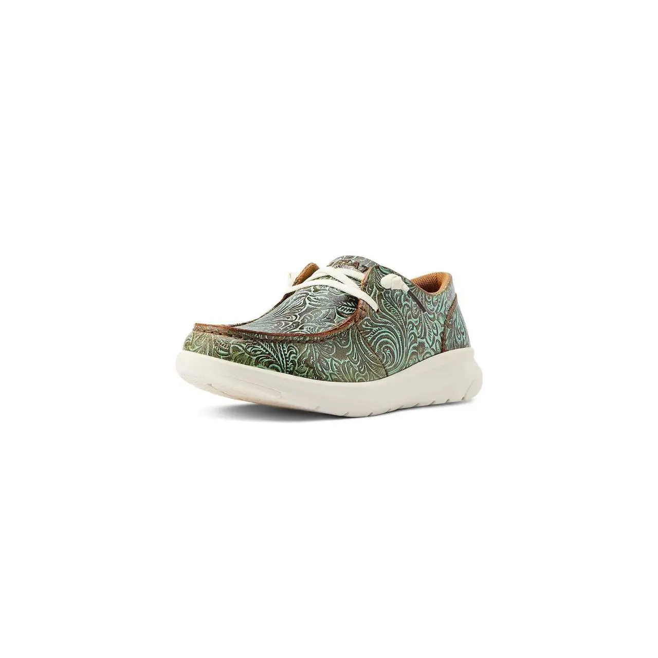 Ariat Women's Hilo Vintage Turq Floral Emboss Shoes - 10044588
