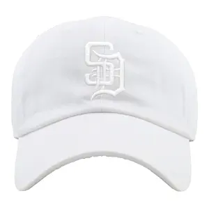 White SD Dad Cap