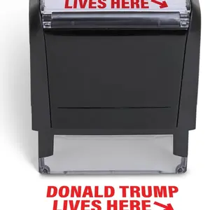 Trump Lives Here Stamp for Office Stationery Supplies