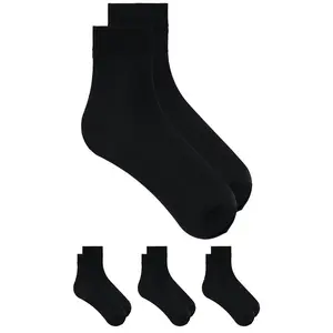 Commando 3 Pack High Socks in Multi