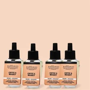 White Barn Wallflowers refill 4pack Coffee & Whiskey 0.8 oz (ea)