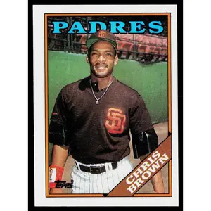 Chris Brown 1988 Topps #568 San Diego Padres