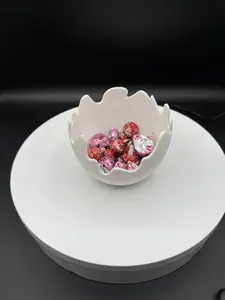Cracked Egg Bowl - Easter Candy Dish or Spring Decor - 3D Printed Egg Bowl - Easter Treat Holder - Easter egg - bunny