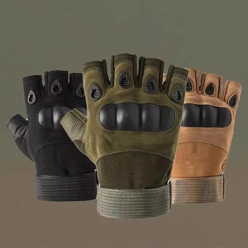 Half-Finger Tactical Gloves – Breathable, Anti-Skid and Wear-Resistant for Outdoor Hunting, Training, Fitness, Cycling and Sports