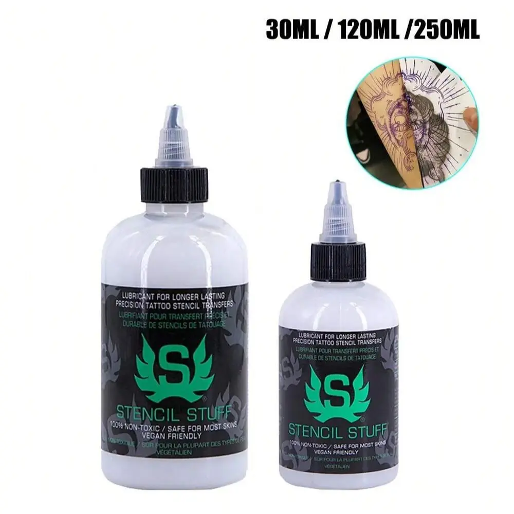 Professional Tattoo Transfer Gel Solution, Clear and Long-Lasting, Suitable for Tattoo Paper Machine Templates, Magic Cream, Tattoo Equipment Supply
