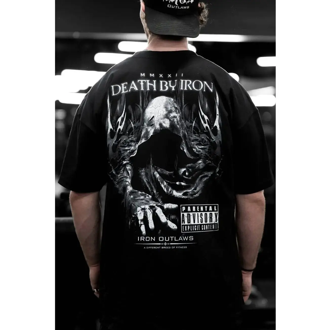 Death By Iron Oversized Tee 5RC