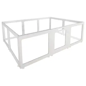 Aobtkel ® Clear Acrylic Dog Playpen Indoor, Transparent Fence for Puppy Rabbit and Cat, Easy Assemble Plastic Playard 10 Panels#Summervibes