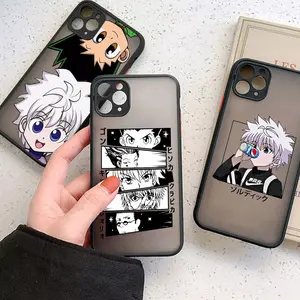 New Matte Hunter X Hunters Phone Cases for iPhone 17 Pro Max Air 16 15 14 13 12 11 Pro Max Plus 17E 16E & Samsung Galaxy S26 S25 S24 S23 S22 S21 EDGE Ultra Plus FE Black Matte Shockproof Cover