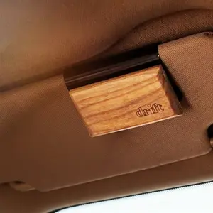 Invisible Sun Visor Car Fragrance | Wooden Aroma Ornament, Light Luxury & Premium Scent, Odor Removal & Long-Lasting Fragrance
