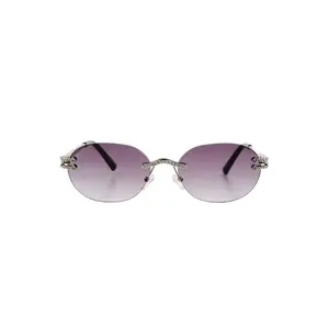 Angelita Black/Silver Sunglasses
