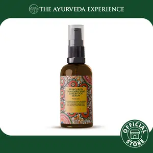 Prinourish Skin-Enriching Superfood Serum - With Almond Oil, Olive Oil, Turmeric, Mango and More Ayurvedic Herbs