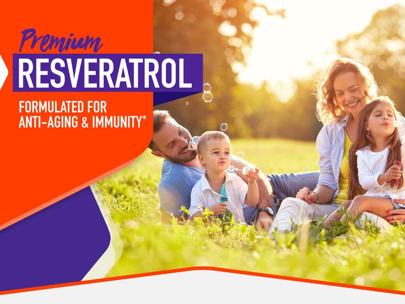 Resveratrol Supplement 1800mg Natural Antioxidant