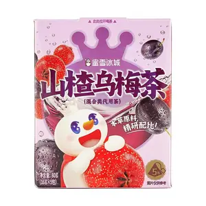 MIXUE Hawthorn Plum Tea Bags - 5 Bags in (80g) - Herbal Brew for Digestion & Appetite - Sweet & Sour Flavor - Yami