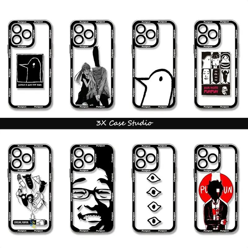 Goodnight Punpun Hot Comics Phone Case For iPhone 17 16 15 14 13 12 Pro Max Plus Anti Fall Birthday And Holiday Gifts Case Cover
