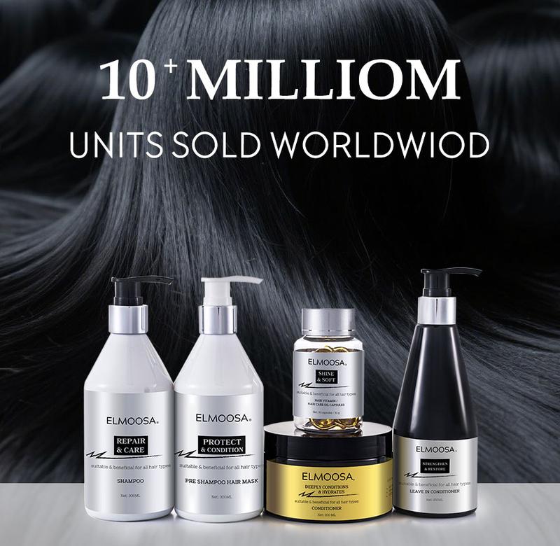 ELMOOSA Leave In Conditioner,100ml/250ml Enriched With Various Advanced Moisturizing Ingredients,Hydrates & Strengthens Hair Haircare