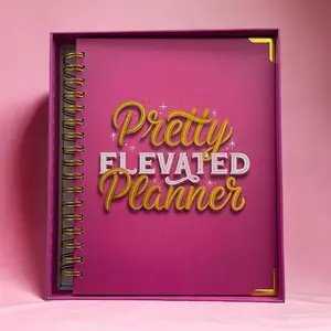 2025 Undated Elevated Budget Planner | Weekly & Monthly Tracker | Vision Board & Debt Management