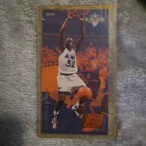 Fleer 1993 Shaquille O'Neal 7 of 8 NBA Trading Card Series 32 Collectible Sports Memorabilia