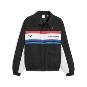 PUMA Mens Bmw M Motorsport Lifestyle Jacket Athletic Outerwear Casual - Black