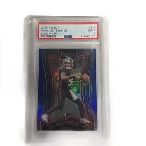 2024 Panini Select Michael Penix Jr Blue Prizm #371 MINT 117661277 Sports Trading Card PSA 9 Limited Edition /99