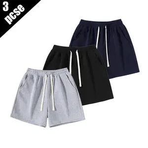 Men’s solid pocket-waist shorts, lightweight breathable shorts—casual, comfortable shorts for running, gym workouts, men’s bottoms suitable for all seasons jogger casual fitness wear fit trendy look