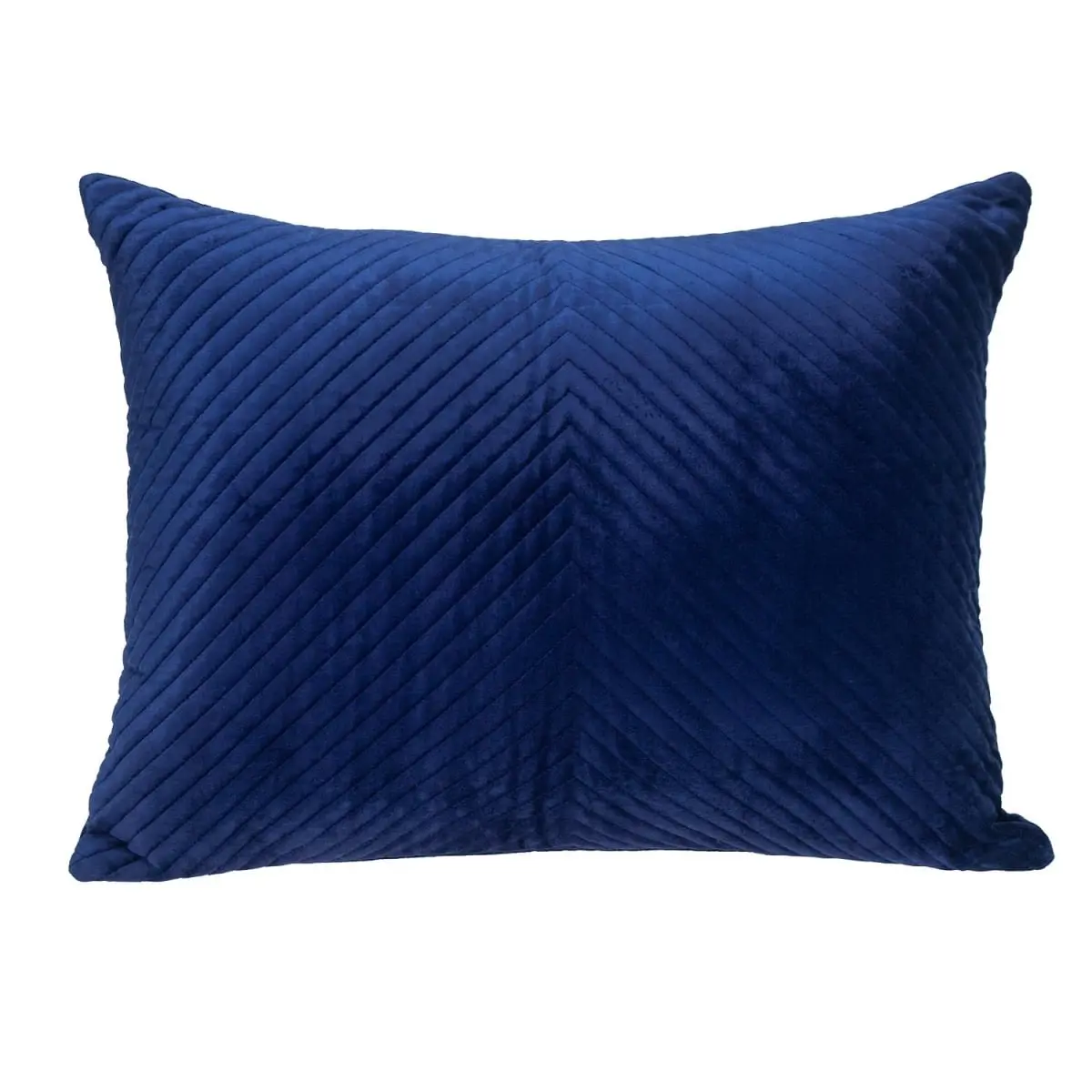 360 stand Parkland PILL21239P Miki Transitional Blue Rectangle Throw Pillow - Soft Cushions, Cotton Blend, Indoor Use, Symmetry Stitch, Tufted Texture, Woven Finish, Blue Standard Pillows