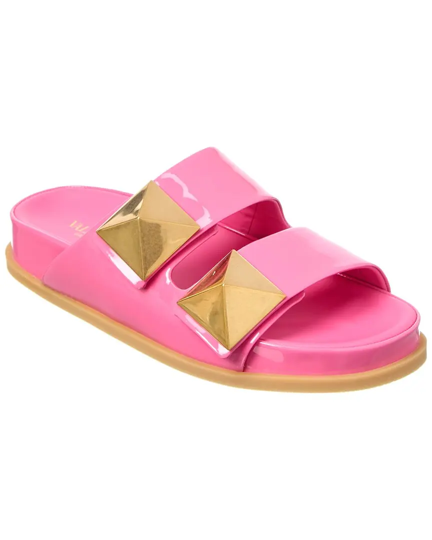Valentino Roman Stud Patent Slide