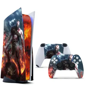 Vinyl Skins God War Wrap Compatible with PS5