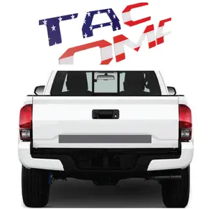 Replacement for Toyota Tacoma Tailgate 3D Raised Letters USA Flag || 2016 - 2023