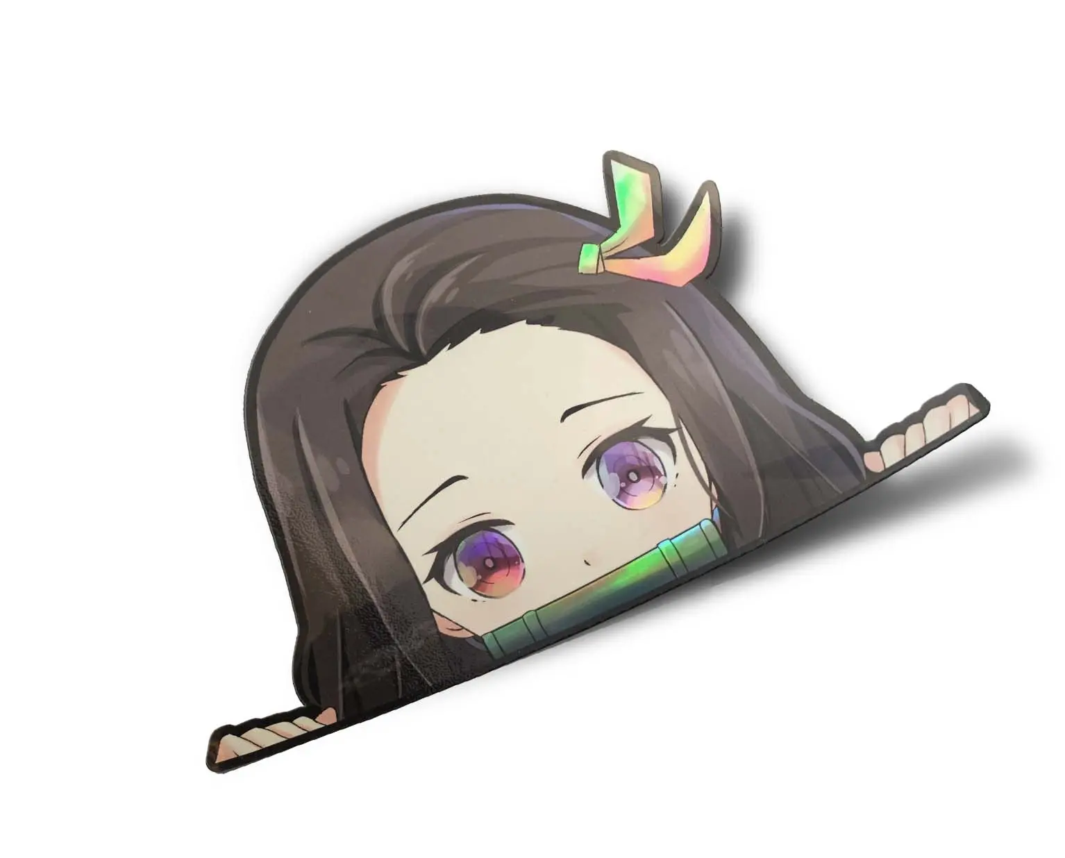 Nezuko Holographic Sticker Nezuko Holographic Sticker