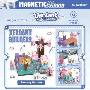 Magnetic Building Blocks DIY Model Toy, Minecraft Boys & Girls Gift, Creative Construction Game, Educational Stereo Puzzle