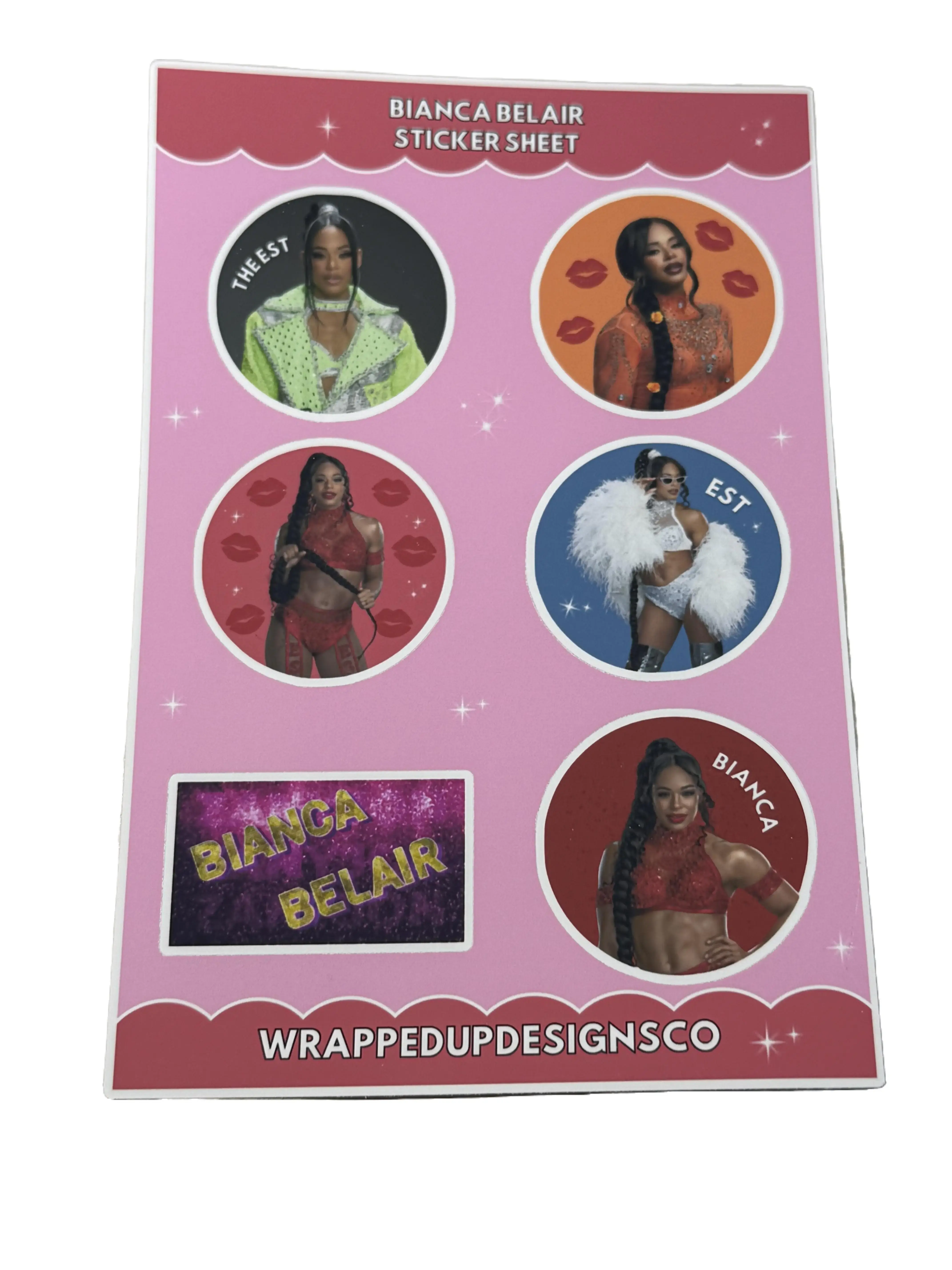 Bianca Inspired Vinyl Sticker Sheet