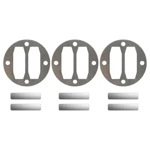 3 Set   Central Pneumatic Compressor Parts,Central Pneumatic  air Compressor Head Gasket Test kit Reed Valve