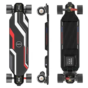 Maxfind CYBER MAX Series Electric Skateboard with Remote, Up to 37 Mile Range, Top Speed up to 37 Mph, 330 lb Load, Longboard for Adults and Teens
