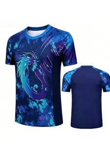 2026 CHINA Dragon uniform Championship TEAM Table Tennis shirts  Men anf Women ping pong Plus Size Quick Dry Athletic Shirt clothes