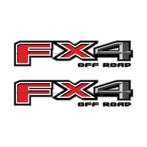 FX4 Off Road Decal Replacement Sticker F 150 Bedside New Model